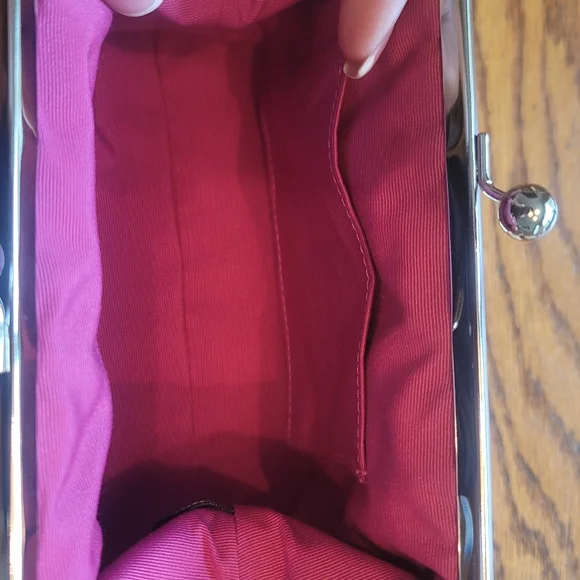 NWT Coach CC Signature Black Silver Gray Pewter Small Wristlet Bag Clutch Purse - Picture 3 of 8